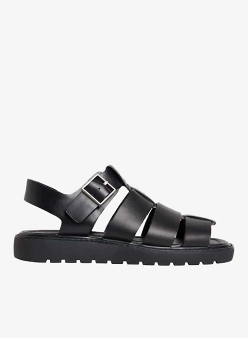 CALVIN KLEIN Zadar Slingback Platform Sandals